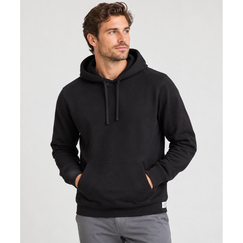 Reigning Champ Hoodie Mens M Black Sweatshirt Pullover Heavyweight Preppy Cotton